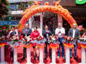 恭贺龙叙堂茶业福州省体店盛大开业